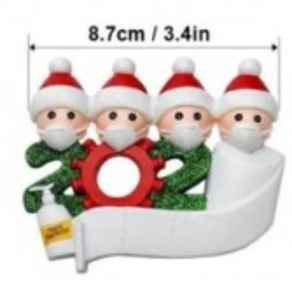 DIY 2020 CHRISTMAS TREE ORNAMENTS FAMILY - Picture 4 of 12